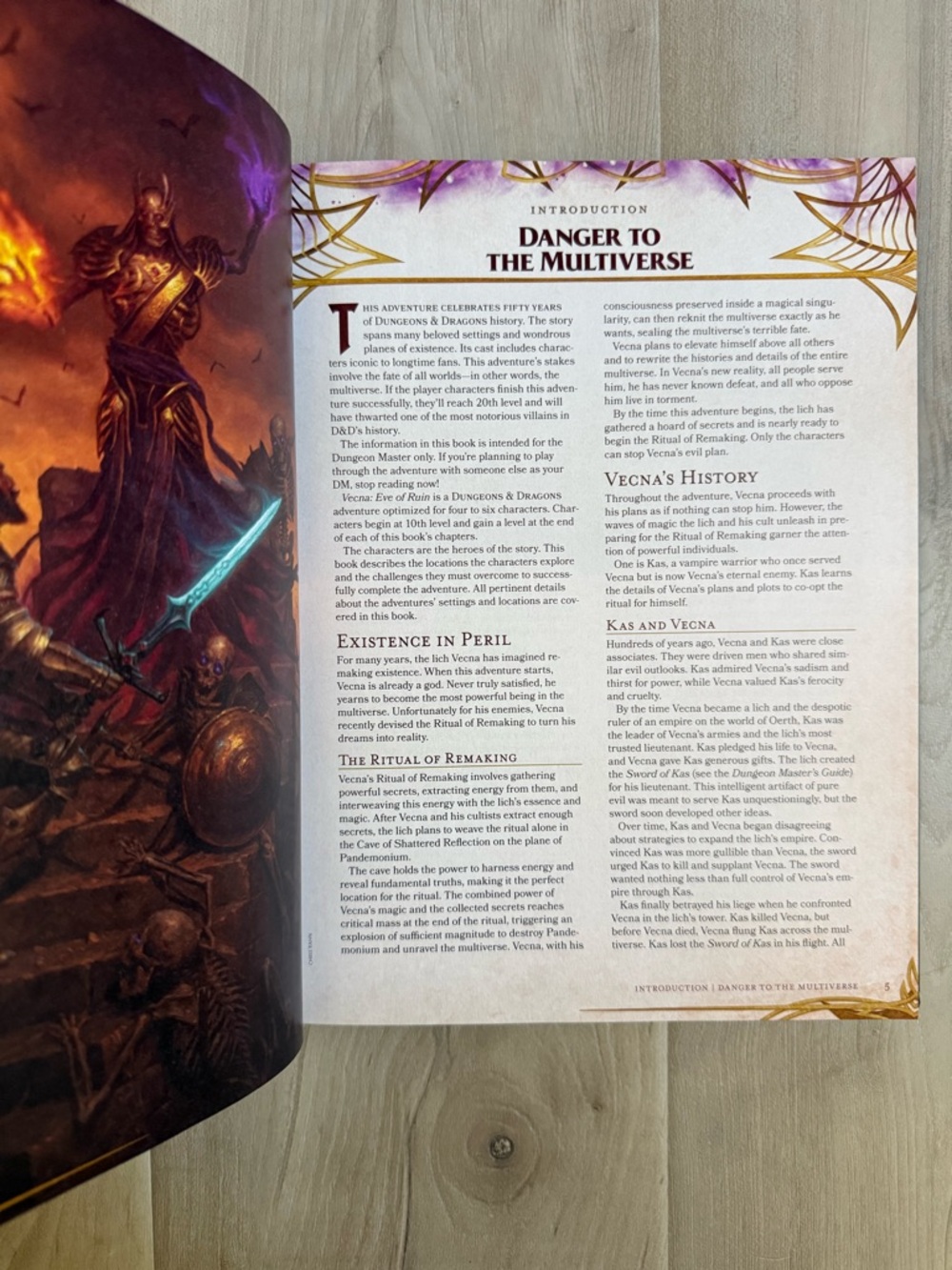 Dungeons & Dragons Vecna Eve of Ruin - Alternate Hardcover Design! - Picture 8 of 16